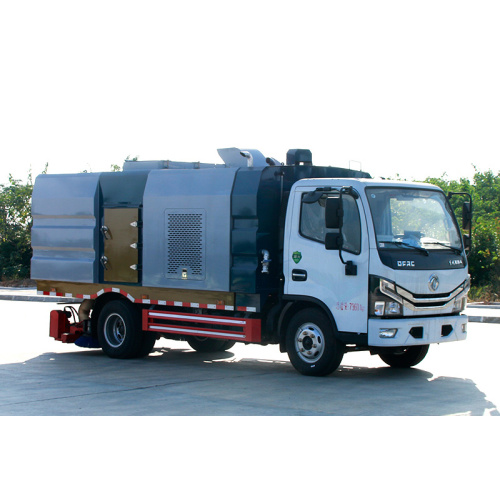 Dongfeng Tianjin Rear Mounted Vacuum Vehicle