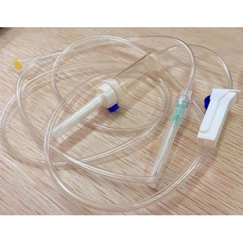 Disposable Infusion Set With Y- connoctor Plastic Spike