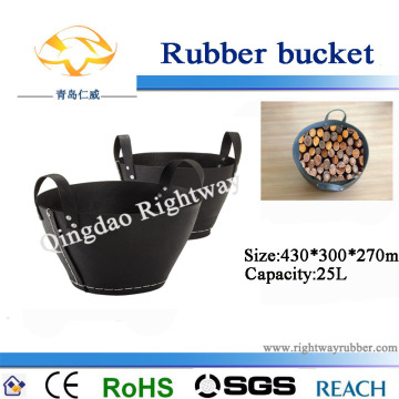 Cement Rubber Bucket with Ear 25L Litre