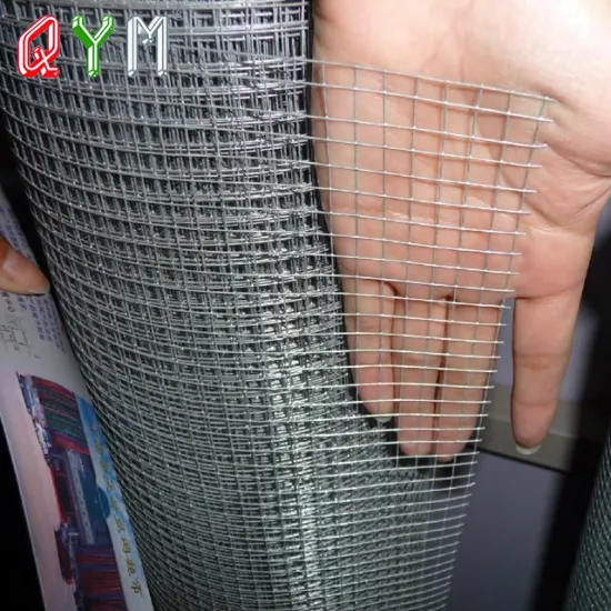 16 Gauge Green PVC Coated Galvanized Welded Wire Mesh Rolls