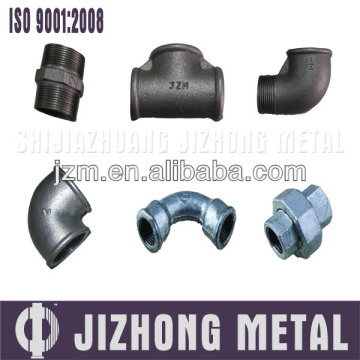 hot dipped galvanised M.I. pipe fittings