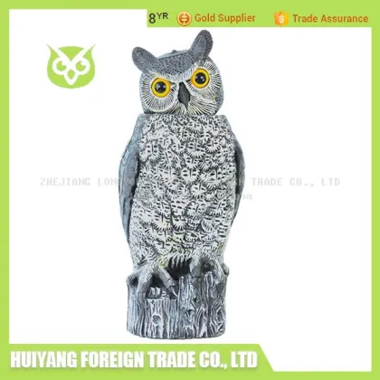 new design plastic owl decoy coyote hunting Pest Control ZT003-4