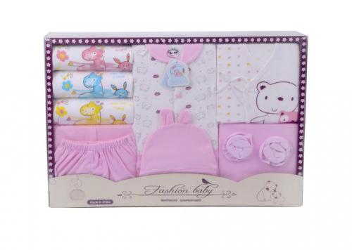 10 Stk Newborn Baby Luxus Kleidung Geschenk Sets(100% cotton)