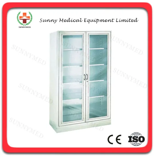 SY-R085 Hospital medical Stainless steel Apparatus Cupboard on sale