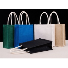 Customized colorful jute bag