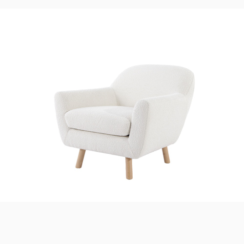 아늑한 현대 가브리올라 패브릭 라운지 의자