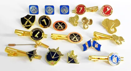 Personalized Luxury Men's Suit Accessories Set: Cuff Links & Tie Bars