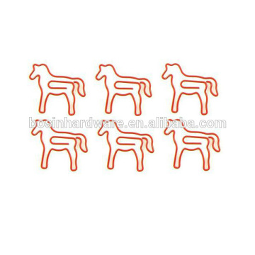 Fashion High Quality Metal Horse Shaped Paper Clips