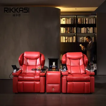 High Class Leather Cinema Electric Recliner Sofa