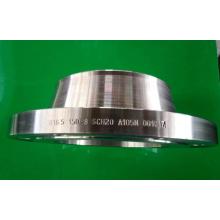 Hot carbon steel weld neck flange