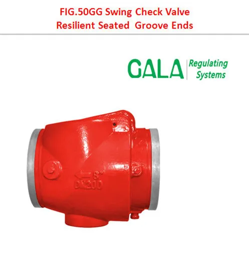 50GG Grooved Swing Check Valve