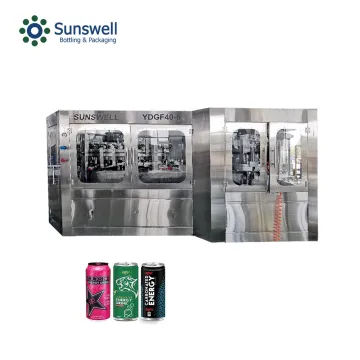 Aluminum tin can filling machine for energy drink
