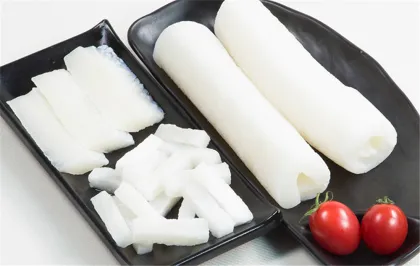 the squid roll+squid portion