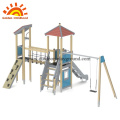 Hpl muti-funtion outdoor playground with swing