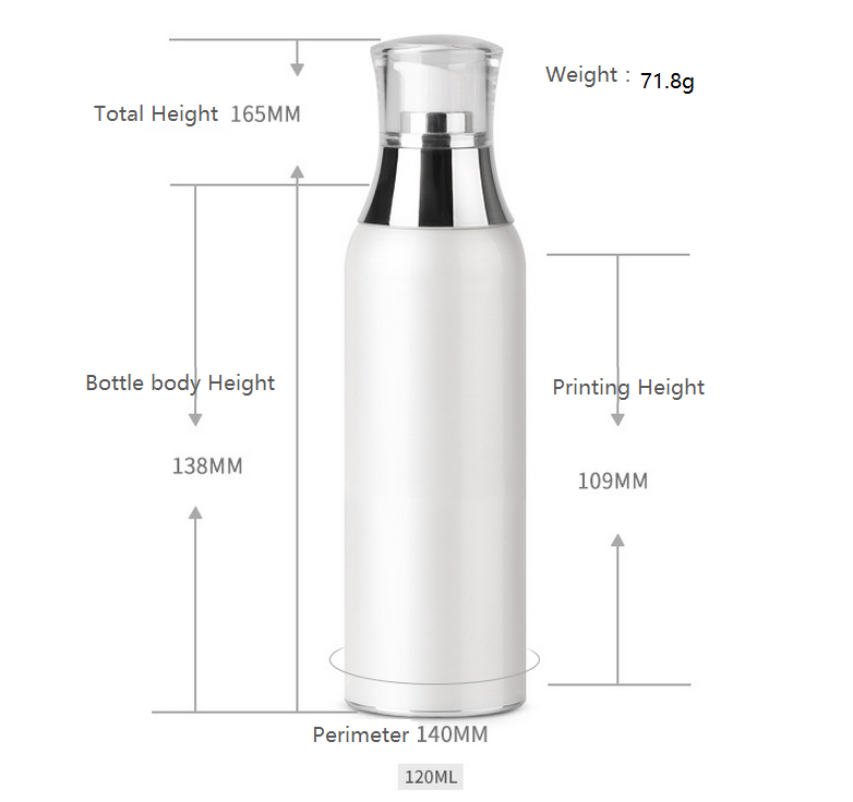 120ml airless bottle