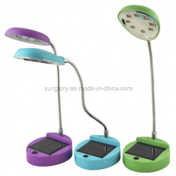 Solar Reading Light Charged by Solar and AC Electricity