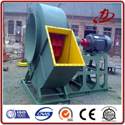 Centrifugal fan used for the baghouse
