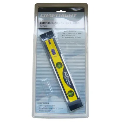 Electronic Stud Finder & 10'torpedo Level (TS76)