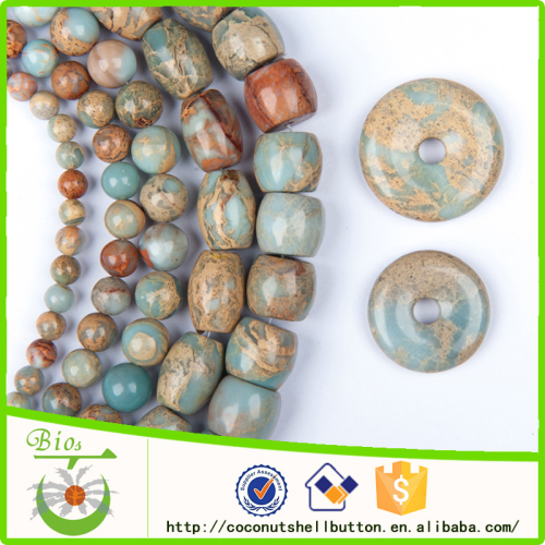 12*8mm Natural loose gemstone shoushan stone beads in bulk