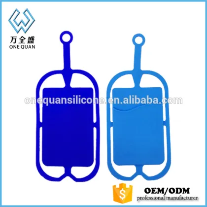 2016 Wholesale Silicone Card Holder With Mobile Lanyard/mobile Lanyard/silicone Phone Lanyard
