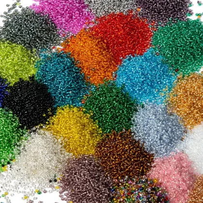450g/bag Czech Seed Beads Spacer Crystal Charms 2mm Lampwork Glass Loose Beads Miyuki Jewelry Making DIY Accessories Wholesale