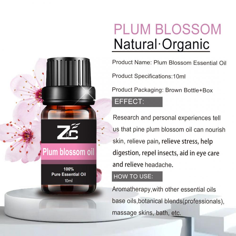 Aromatherapy Body Massage Oil Plum Blossom Essential Oil