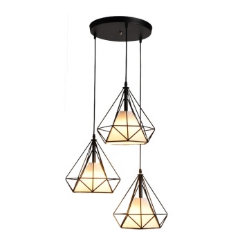 Nordic Industrial Style LED Lamps for Dining Rooms and Living Areas