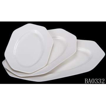 good for dinner use , porcelain Octagona plate