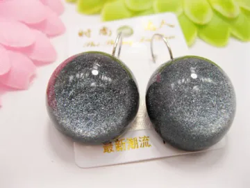Black Crystal Earrings