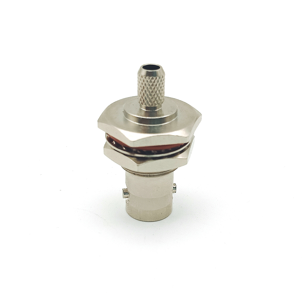 Waterproof Panel Mount BNC Female Bulkhead Connector