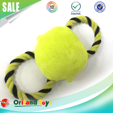 Dog Rope Bone With stuffed toy