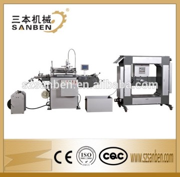 Silk screen printing machine set sticker label printing machine