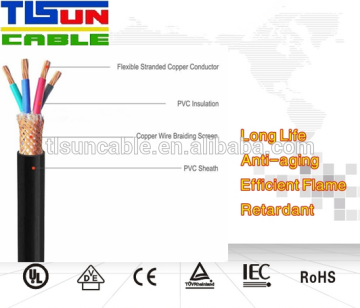 cable pvc 4x6mm2 insulated and sheathed flexible Power CABLE RVVP