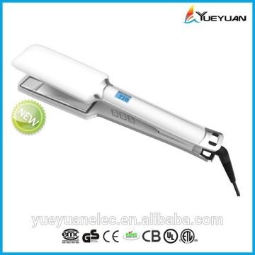 Cheap price professional salon/household hair straightner fast heat up titanium hair straightener synthetic hair straightener