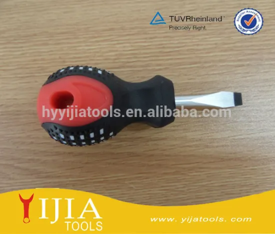 mini slotted screwdrivers with color handle