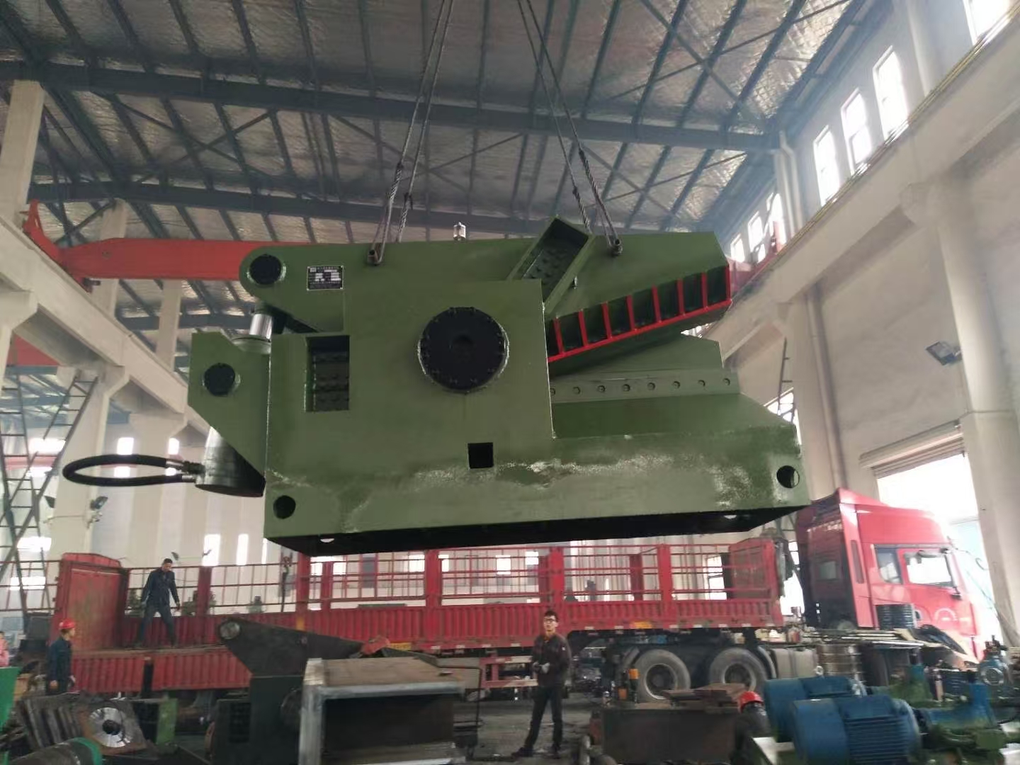 भारी शुल्क काटने के लिए टिकाऊ मगरमच्छ कतरनी