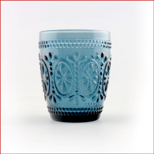 Cup de copo de girassol em cor azul