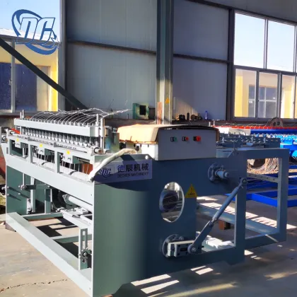 Factory for Hinge Joint Fence Mesh Weaving Machines and Galvanized Grass Land Fences