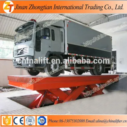 ZHONGTIAN OEM model stationary scissor lift platform home car elevator