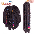 Straight Synthetic Color Line Faux Locs Hair Extension