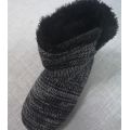 Mens House Indoor Knit Slipper Bootie