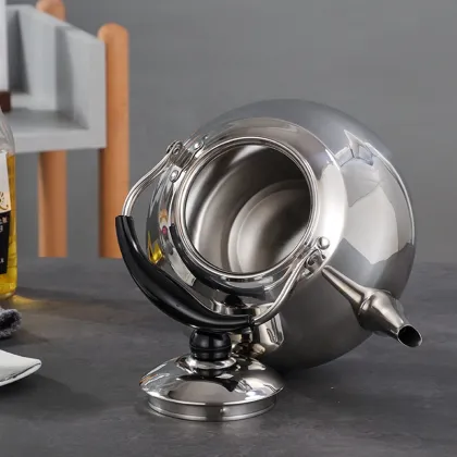 Auspicious Pomelo Stainless Steel Kettle with Tea Filter Screen