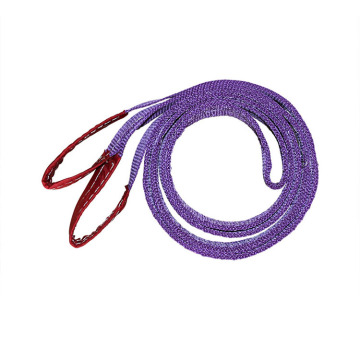 China Factory Production 6:1 7:1 White Color Fabric Sling Round Flat Lifting Sling