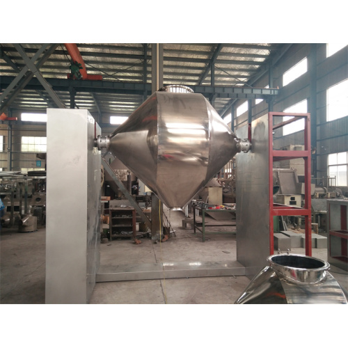 Stainless steel double cone mixer for pharmaceutical powder