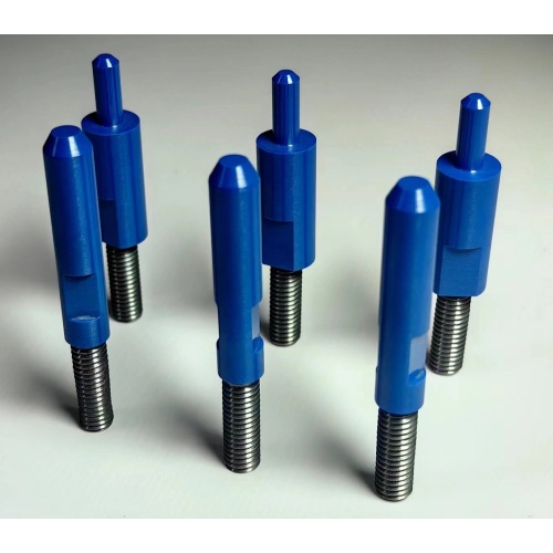 Auto welding position pins made of wear-resistance zirconia