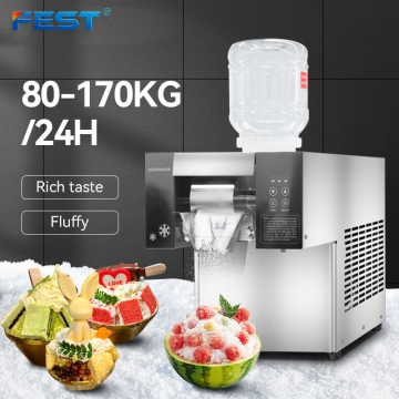 Korean Milk Snow Bingsu Ice Flake Machine