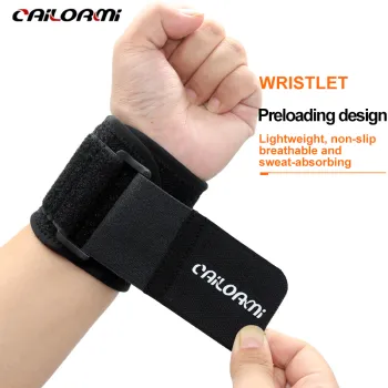 Around compression weightlifting wrist guards
