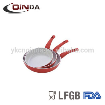 Aluminum ceramic coating frying pan non-stick pan no-smoking frypan