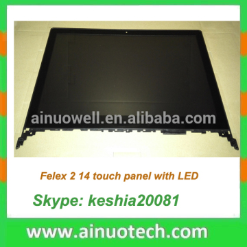 laptop 14.0 inch touch panel for Lenovo flex 2 14 inch model N140BGE -E33 TP with led screen