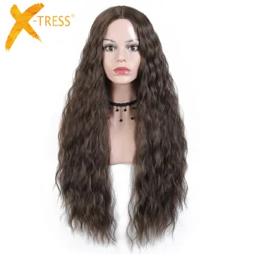 X-TRESS Best Quality Silky 29 Inch Natural Wave Synthetic Hair Wigs High Temperature Fiber Virgin Hair Wigs Virgin Hair Vendors